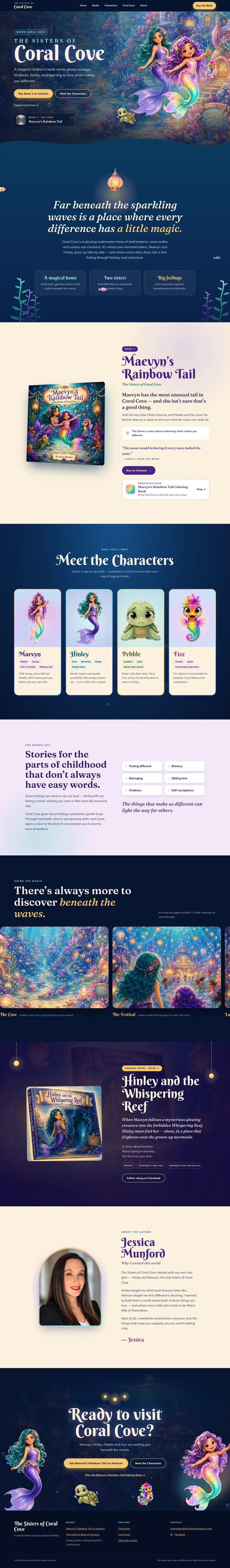 The Sisters of Coral Cove homepage
